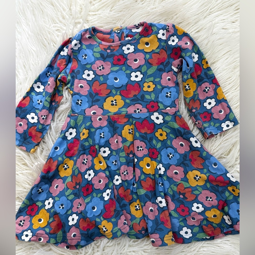 JoJo Maman Bebe Multicolor Floral Kids Dress